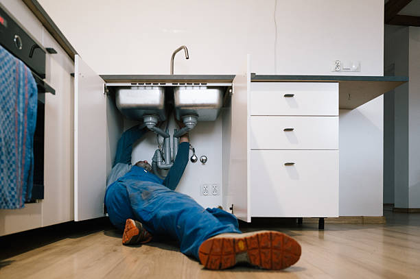 Professional Drain Cleaning technician working in Bangor, PA